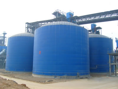 孟州水泥钢板库改造